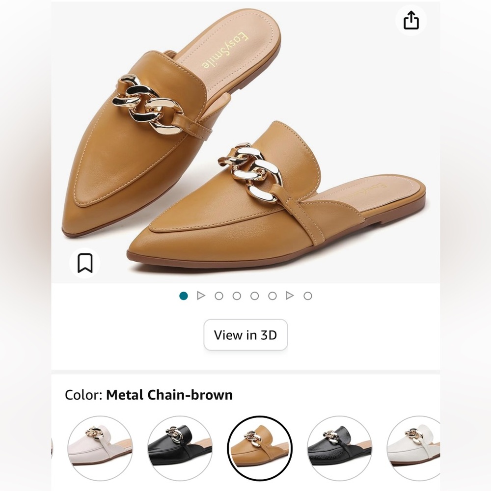 Easysmile Tan Mule